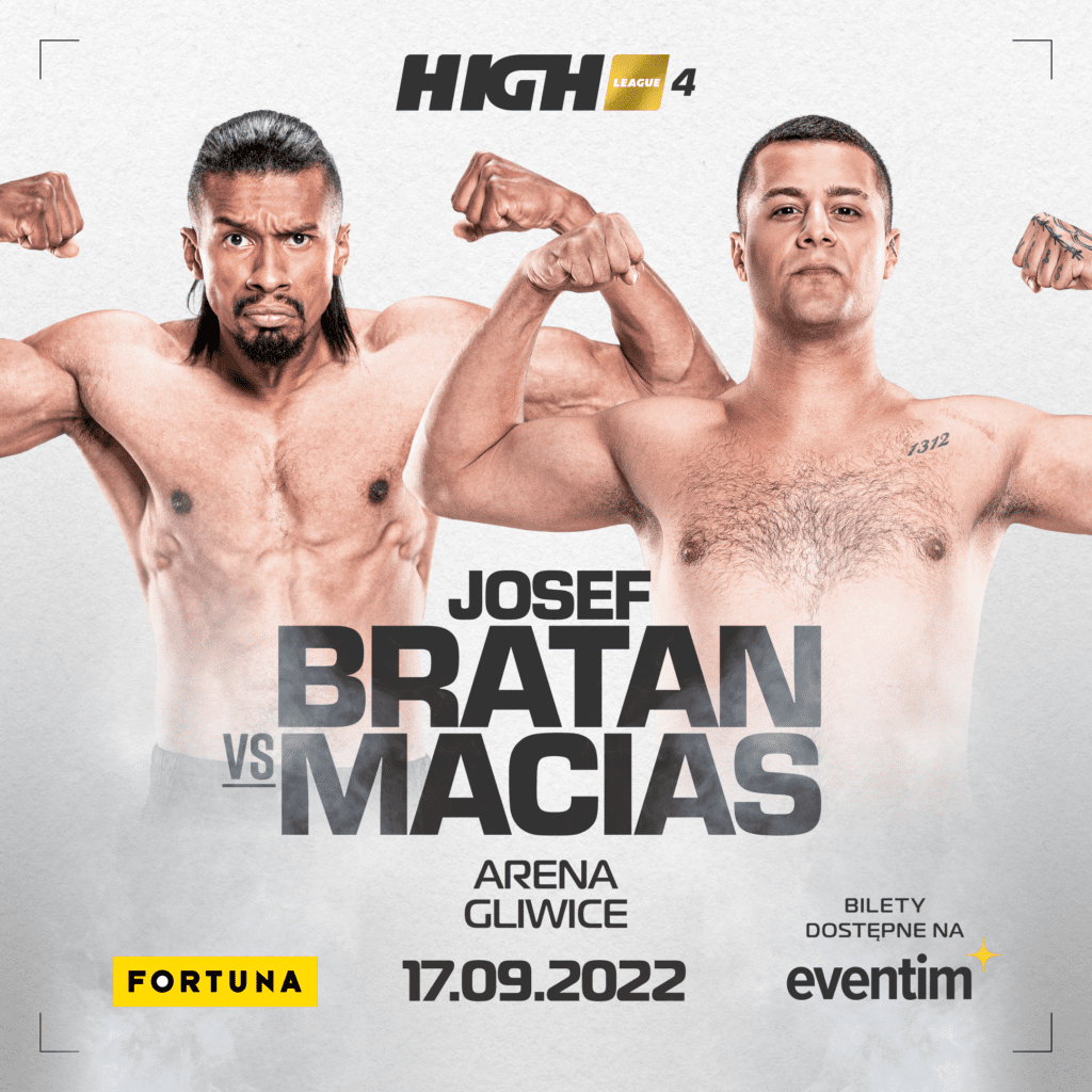 Pojedynek raperów na HIGH League 4. "Macias" rywalem “Josefa Bratana”