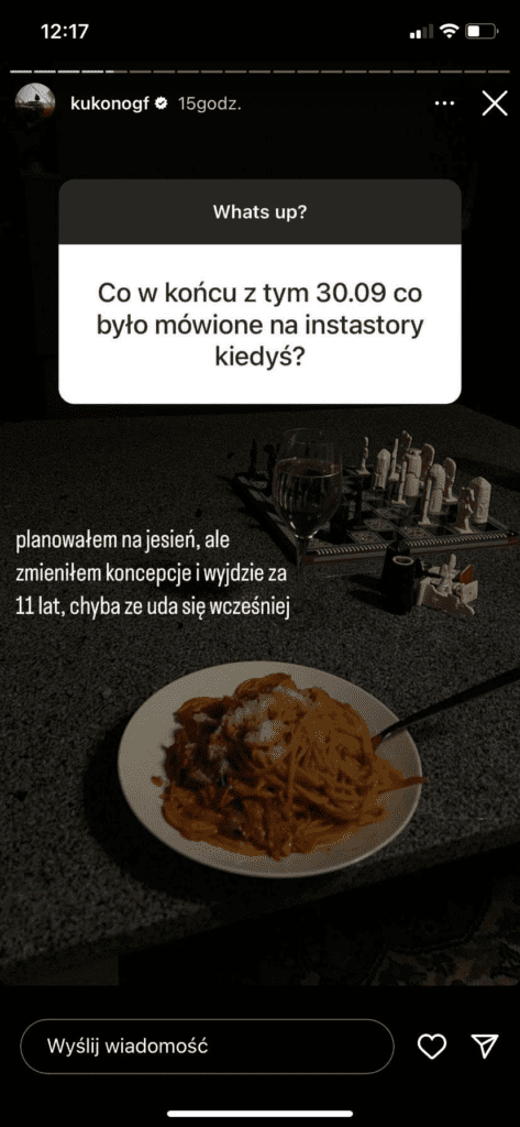 Kukon będzie pracował nad płytą ponad dekadę?