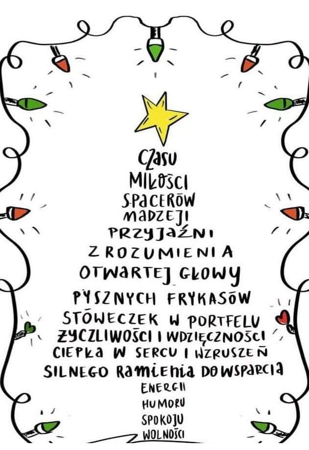 Życzenia świąteczne w obrazkach, tekstach i wierszach