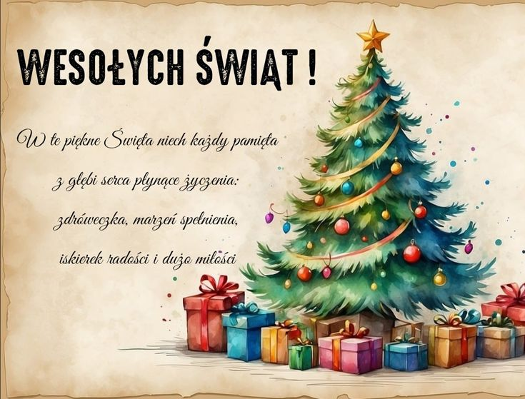 Życzenia świąteczne w obrazkach, tekstach i wierszach