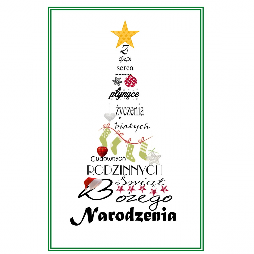 Życzenia świąteczne w obrazkach, tekstach i wierszach
