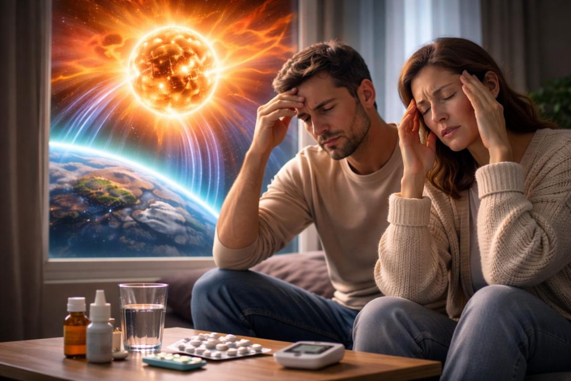 Burze magnetyczne 26 grudnia 2025 roku: jak wpłyną na organizm