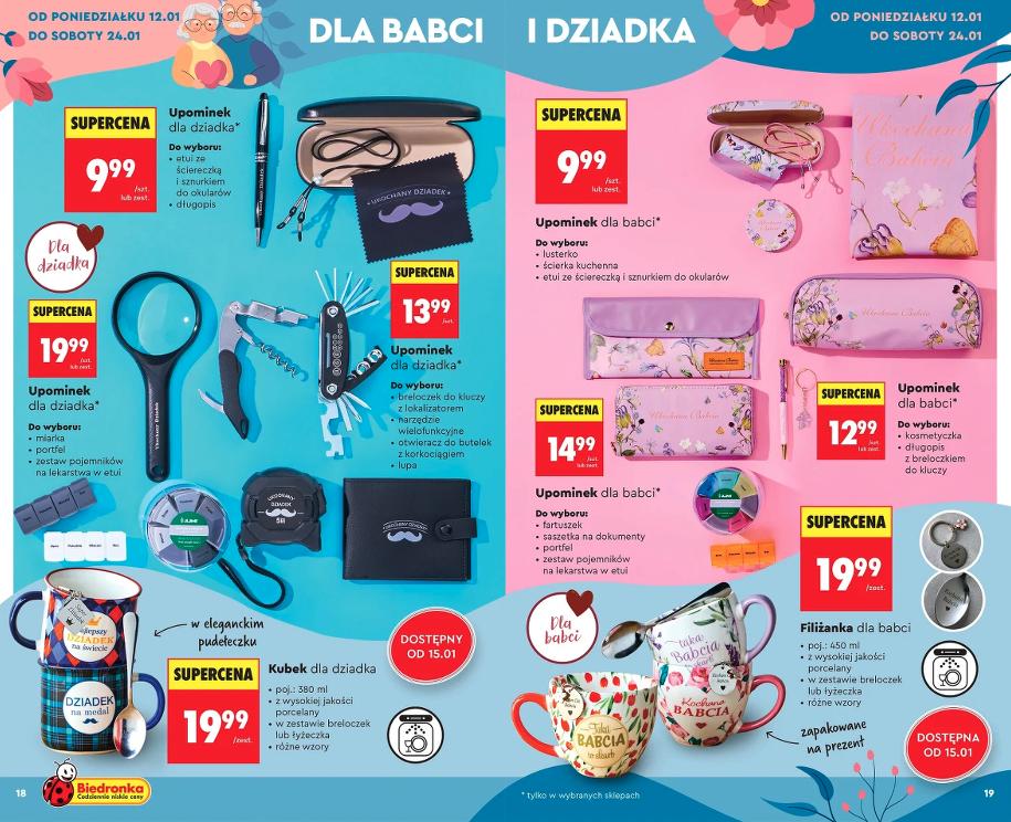 Sprawdź, jakie prezenty na Dzień Babci i Dziadka 2026 przygotowały Biedronka i Lidl. Praktyczne i sentymentalne propozycje.