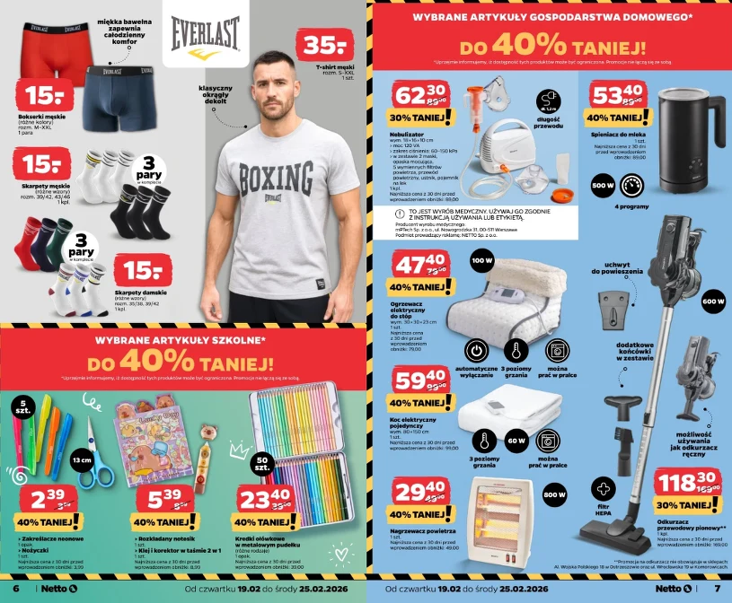 Wielka promocja w Netto 19–25 lutego. Narzędzia i AGD taniej