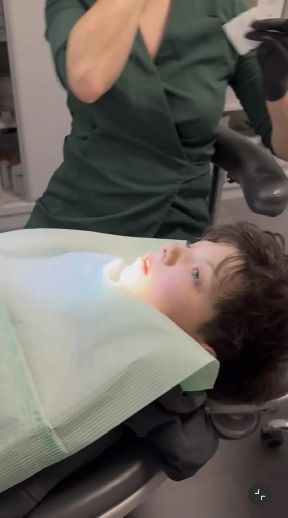 Rutkowski Junior u dentysty: klinika oznaczona i fala komentarzy