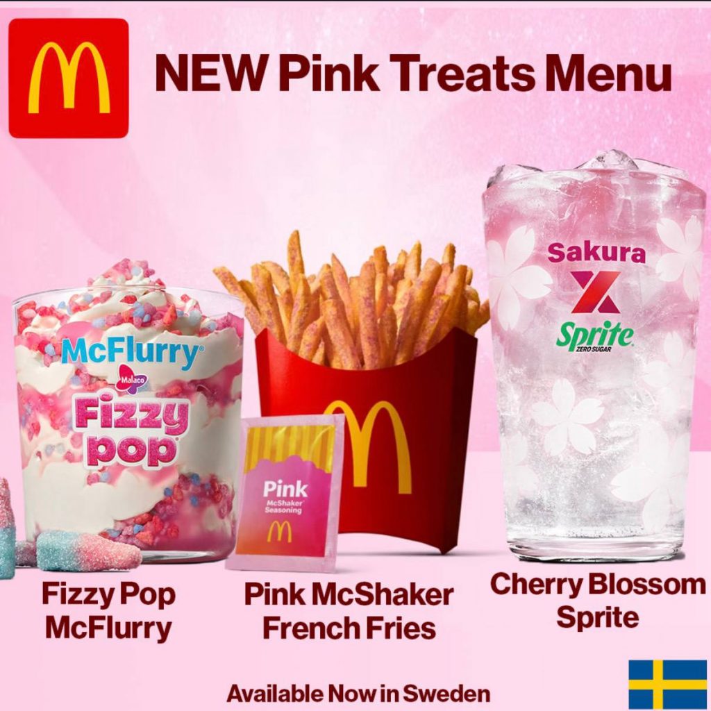 McDonald’s testuje różowe menu w Europie. Czy trafi do restauracji w Polsce