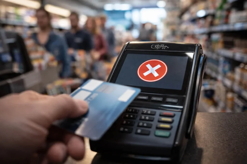 Awaria Visa, BLIK i Mastercard: klienci nie mogą zapłacić w sklepach, przyczyna i kiedy wrócą płatności