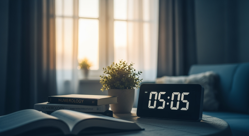 05:05 na zegarze — co oznacza ta lustrzana godzina w numerologii i przesłaniu aniołów