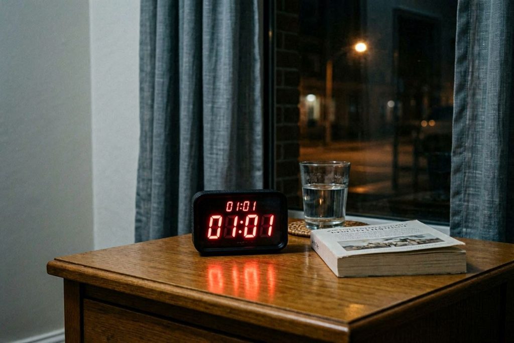 01:01 na zegarze — znaczenie lustrzanej godziny w numerologii