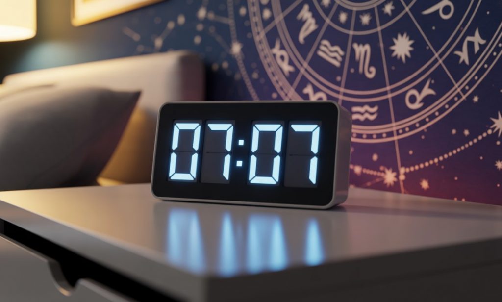 07:07 na zegarze — co oznacza ta lustrzana godzina w numerologii i przesłaniu aniołów