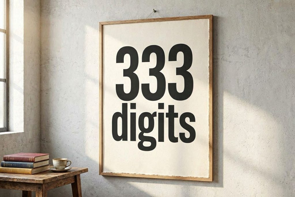 Liczba 333 — anielskie przesłanie i znaczenie w numerologii