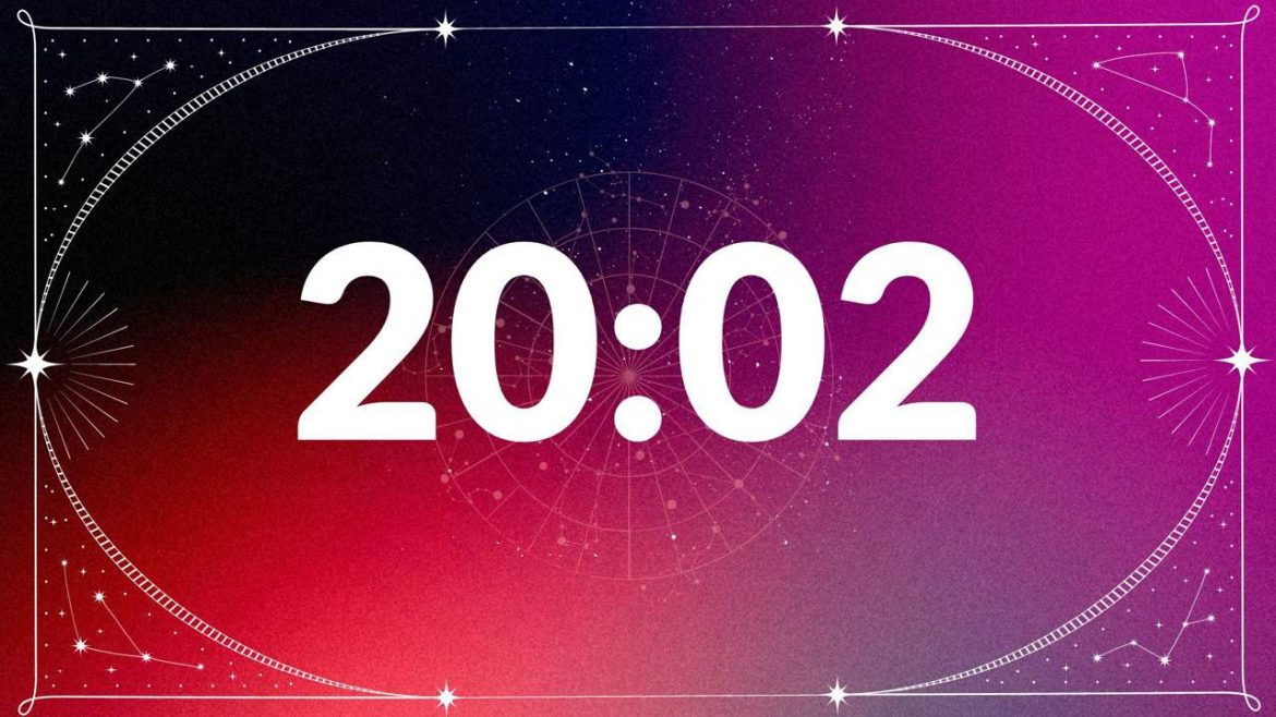 20:02 — co oznacza ta odwrócona godzina w numerologii