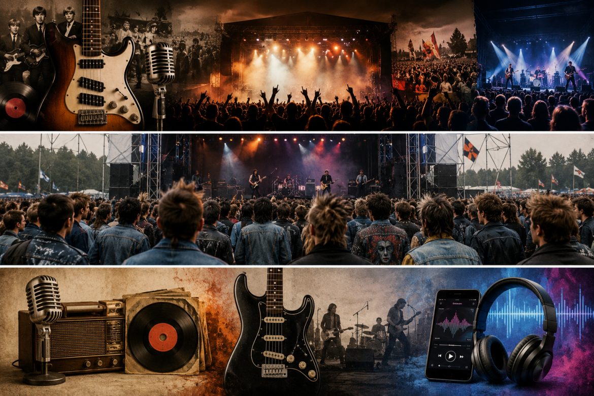 Historia polskiego rocka — najważniejsze etapy i zespoły