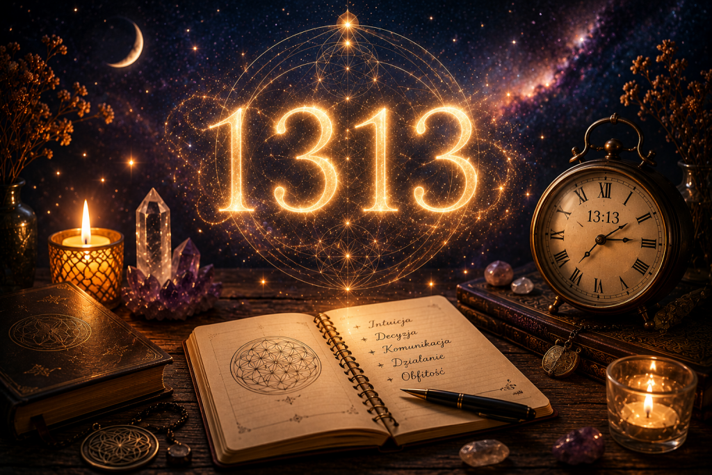 Liczba 1313 — anielskie przesłanie i znaczenie w numerologii