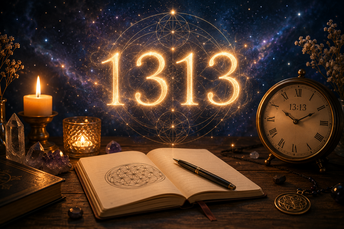 Liczba 1313 — anielskie przesłanie i znaczenie w numerologii