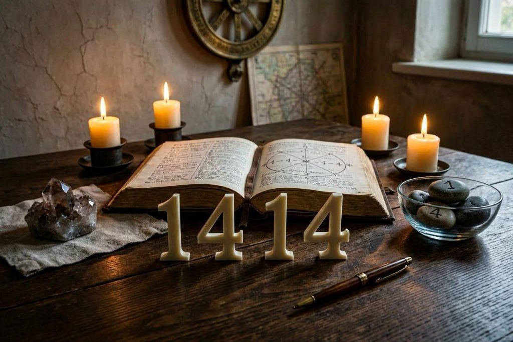 Liczba 1414 — anielskie przesłanie i znaczenie w numerologii