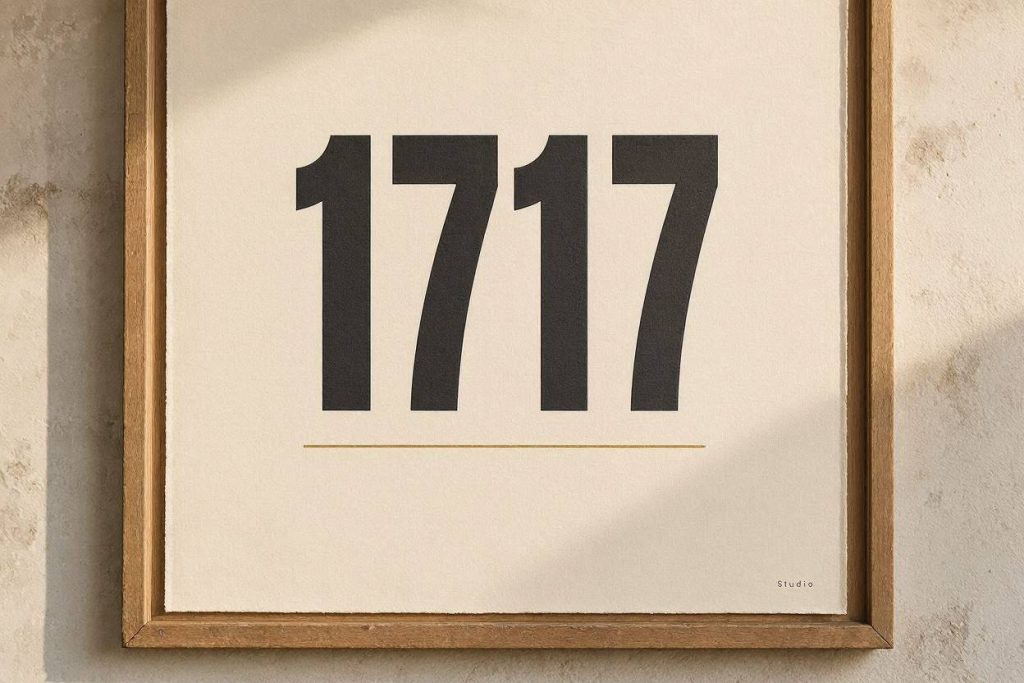 Liczba 1717 — anielskie przesłanie i znaczenie w numerologii