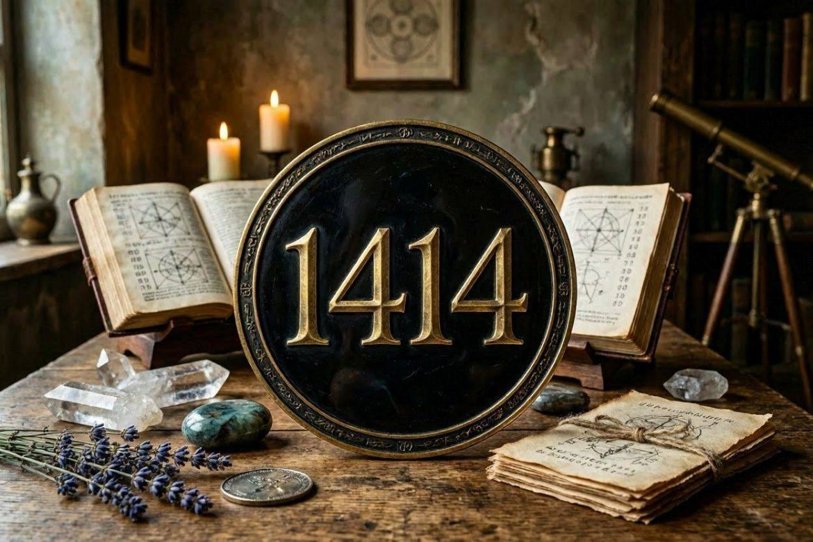 Liczba 1414 — anielskie przesłanie i znaczenie w numerologii