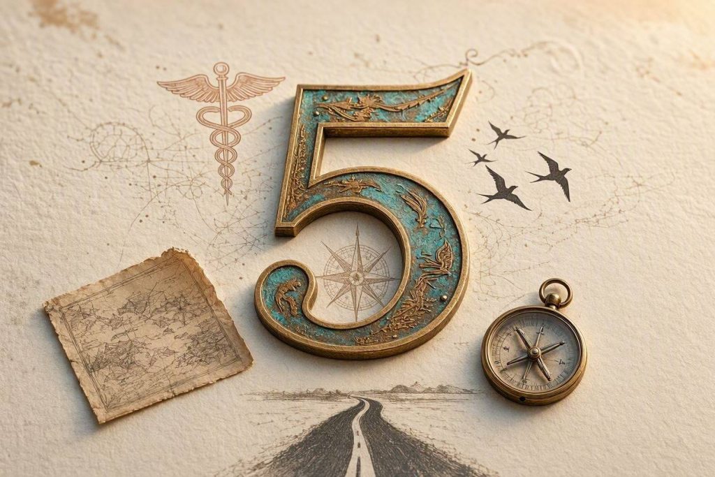 Liczba 5 w numerologii — charakter, kariera i miłość Piątki