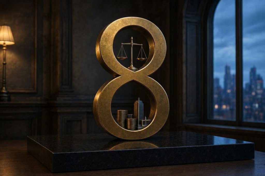 Liczba 8 w numerologii — charakter, kariera i miłość Ósemki